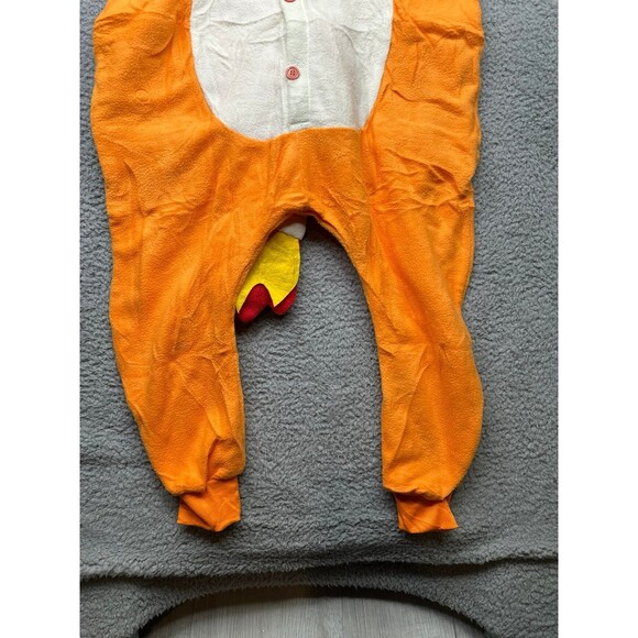 Charmander Pokémon onesie pajama fleece 5-9 new in package - Picture 5 of 11